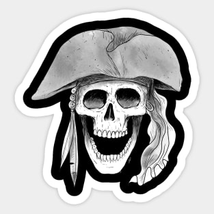 Captain skull Sticker